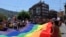 Bosnia and Herzegovina -- LGBT pride in Sarajevo, August 14, 2021.