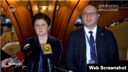 თეა წულუკიანი და გივი მიქანაძე