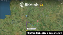 Let je preusmeren u Minsk neposredno pre prelaska u litvanski vazdušni prostor