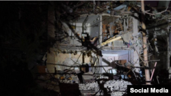 Последствия удара по дому, иллюстративное фото