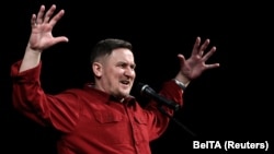 Фронтмен группы "Галасы ЗМеста" Дмитрий Бутаков