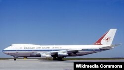 "Боинг" авиакомпании Корейские авиалинии. Такой же был сбит советскими войсками ПВО в 1983 году