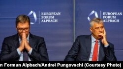 Aleksandar Vučić i Hašim Tači, ilustrativna fotografija