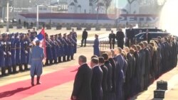 Doček za Putina ispred Palate Srbija u Beogradu Doček za Putina ispred Palate Srbija u Beogradu