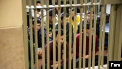 Zatvoreni demonstranti u Iranu 