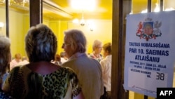 Під час референдуму у Ризі