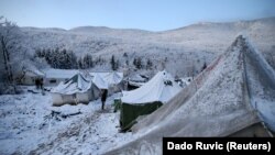 Neljudski uslovi u kampu 'Vučjak' pogoršani