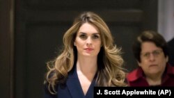 Hope Hicks, javetnica američkog predsjednika Trumpa
