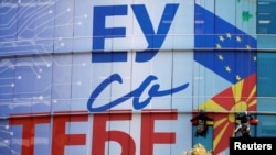 Zgrada Delegacije Evropske unije u Skoplju, 24. septembar 2021.