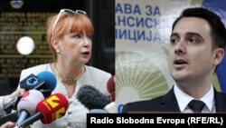 Tužiteljka Vilma Ruskovska i direktor finansijske policije Arafat Muaremi