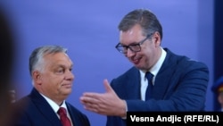 Viktor Orban i Aleksandar Vučić