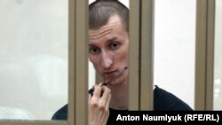 Олександр Кольченко у суді 6 серпня 2015 року