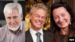 Нобелівські лауреати з медицини 2014 року Джон О’Кіфф та подружжя Едвард та Мей-Брітт Мозери