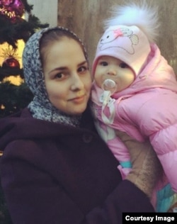 Анжелика Мальцева с дочкой