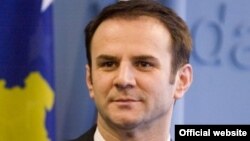 Kosovo's outgoing justice minister and deputy prime minister, Hajredin Kuci (file photo)