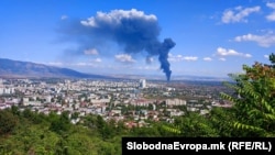 Požar u Trubarevu, 13.09.2025.