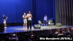 Ruski opozicioni političar Ilja Jašin u Beogradu, 1. avgust 2025. 