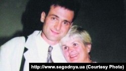 Георгий Гонгадзе с матерью