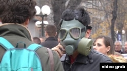 Protesti građana zbog zagađenja u Boru, Srbija, novembar 2019.