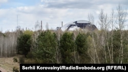 Вигляд нового укриття з Прип'яті