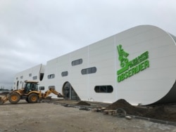 Здание новой фабрики