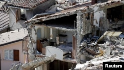 Наслідки руйнівного землетрусу в Італії, місто Пескара-дель-Тронто, 26 серпня 2016 року