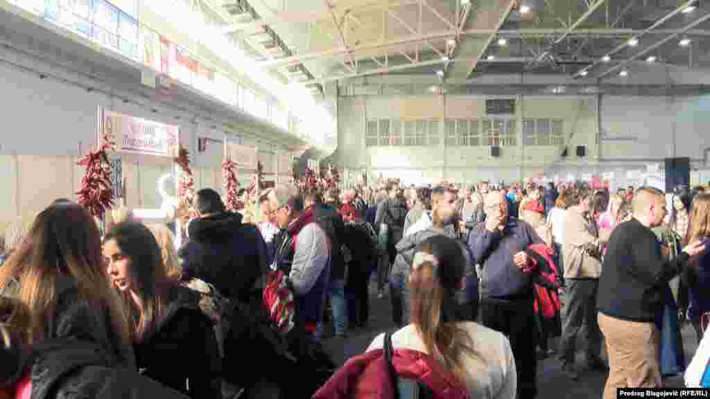 "Svetsko prvenstvo u pravljenju peglane kobasice", posetioci