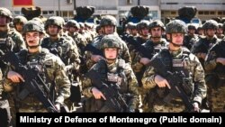 Pripadnici Vojske Crne Gore naa defileu, arhivska fotografija.