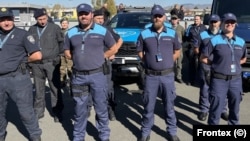 Pripadnici Frontexa u Sarajevu, 31. oktobra 2025.