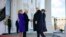 U.S. -- US President Joe Biden and First Lady Jill Biden greet President-elect Donald Trump and Melania Trump