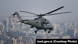 Obuka na helikopteru ruske proizvodnje Mi-35 u Nišu, januar 2020.