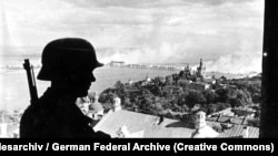 გერმანელი ჯარისკაცი კიევში, 1941 წლის სექტემბერი