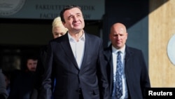 Vršilac dužnosti premijera Kosova, Aljbin Kurti, 9. februar 2025.