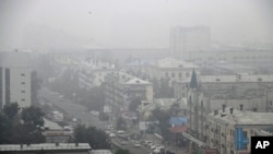 Смог в Чите
