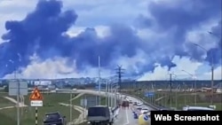 Дым над авиабазой "Белая"