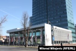 Zgrada Vlade RS-a u Banjoj Luci, novembar 2015.