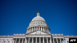 Zgrada američkog Kongresa, 10. marta 2025.
A view of the US Capitol building in Washington, DC, on March 10, 2025.