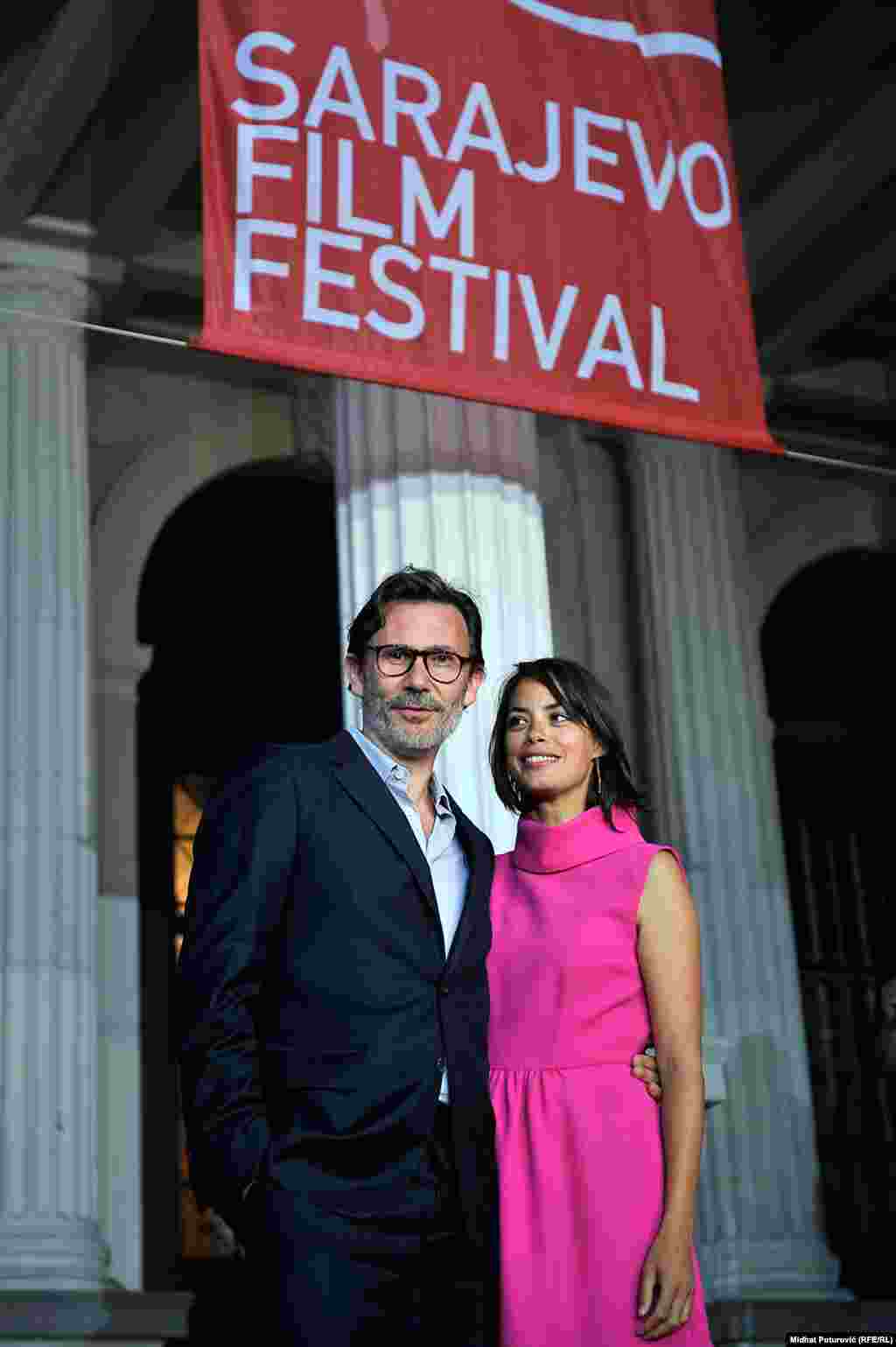 Francuski režiser Michel Hazanavicius na SFF predstavlja film "The Search" (Potraga) i glumica tog ostvarenja Bérénice Bejo.