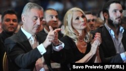 Milo, Lidija i Blažo Đukanović