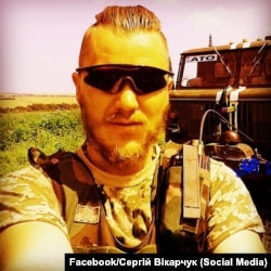 На фронті Вікарчук був добровольцем