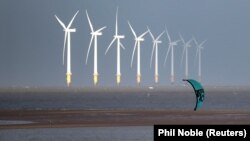 Vetroturbine kod Nju Brajtona, Velika Britanija, 6. oktobar 2020.