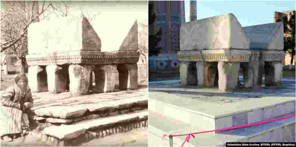 Harem (dvorište) "Bibi-Hanum" džamije.