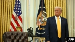 Дональд Трамп в Овальном кабинете Белого дома