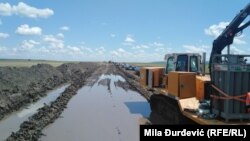 Строительство газопровода "Турецкий поток" в Сербии