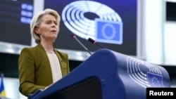 Președinta Comisiei Europene, Ursula von der Leyen, susține discursul anual privind Starea Uniunii Europene în fața Parlamentului European.