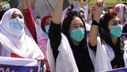 Nurses In Northwest Pakistan Protest For Better Work Conditions Nurses In Northwest Pakistan Protest For Better Work Conditions