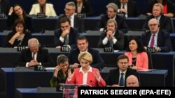 Predsjednica Evropske komisije u Evropskom parlamentu