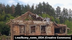 Наслідки російського удару в Сумській області, фото ілюстративне