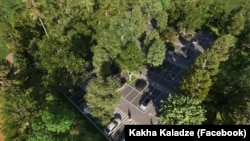 პარკინგი იპოდრომზე - ფოტო იპოდრომის პარკის გეგმიდან, რომელიც თბილისის მერიამ მოქალაქეებს თავდაპირველად წარუდგინა