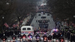 США – Інавгураційний парад рухається Пенсильванія-авеню у Вашингтоні 20 січня 2017 року